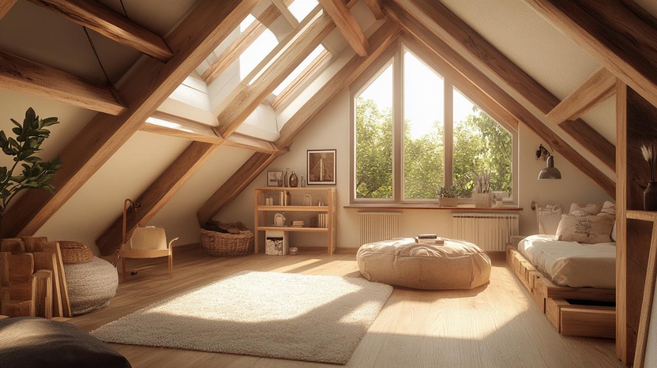 Comprendre les combles aménageables : définition et caractéristiques pour un chauffage optimal